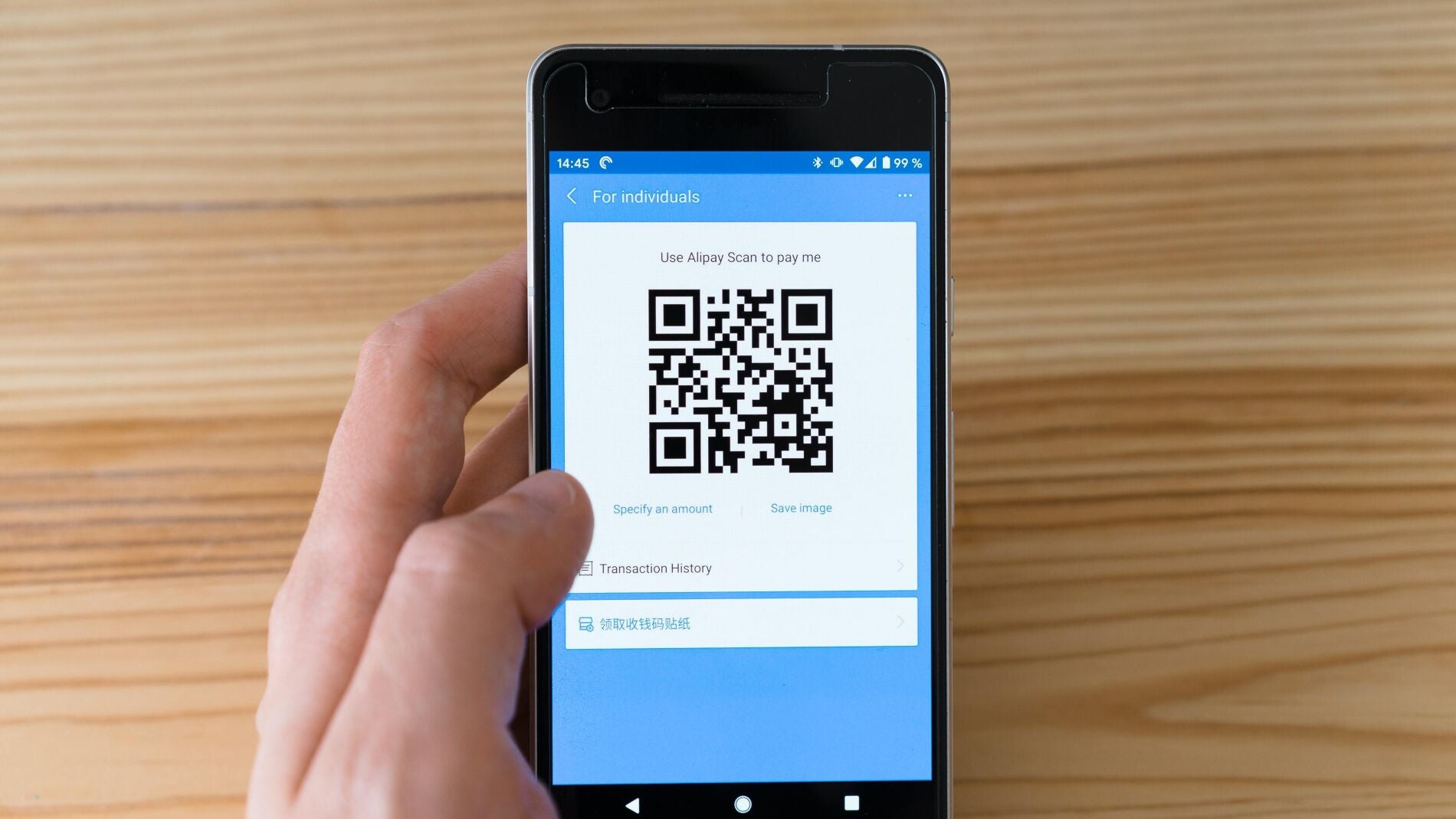 Cómo escanear un código QR de una foto o captura de pantalla con un celular Android